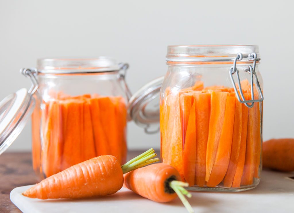 Fermented Carrot Sticks