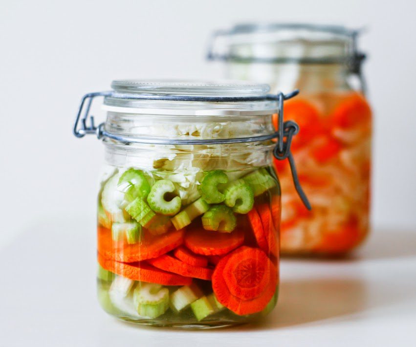 Lacto-Fermented Carrot and Celery