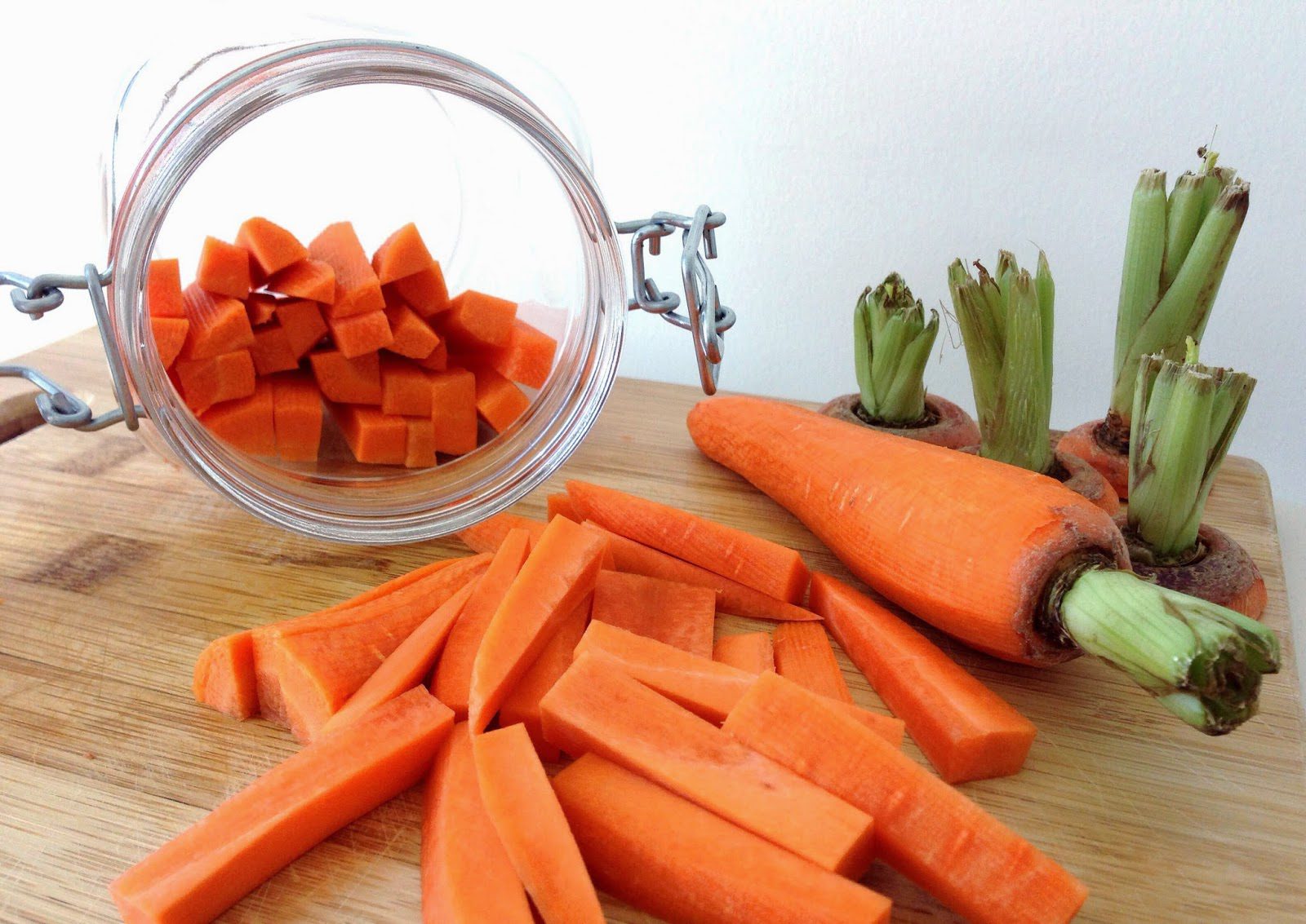 Lacto Fermented Carrot Sticks