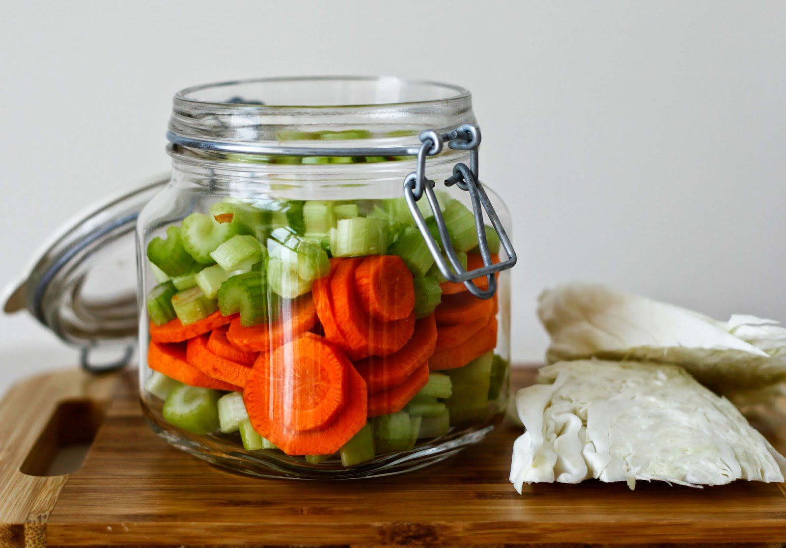 Lacto-Fermented Carrot and Celery