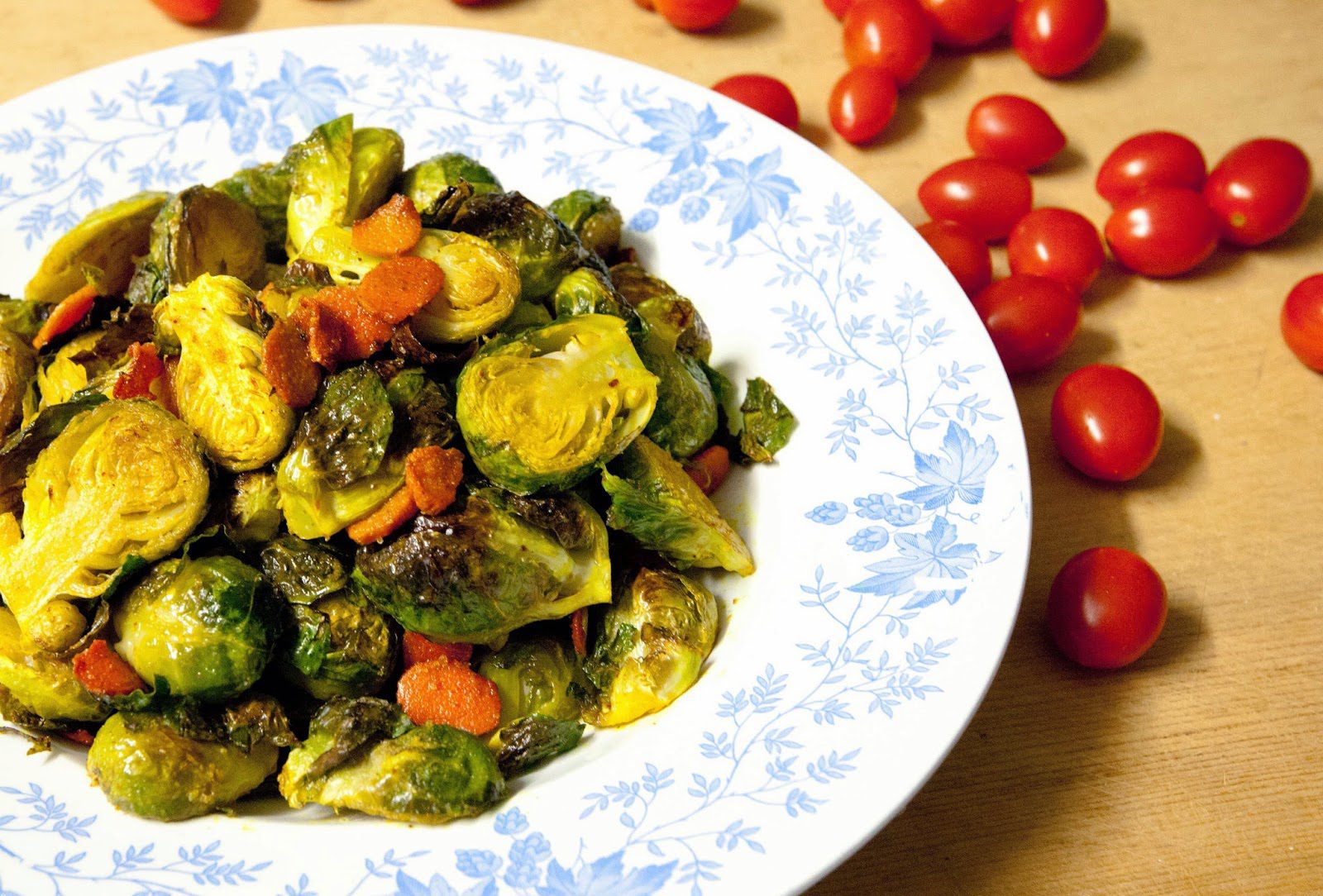 Chilli and Turmeric Brussel Sprouts