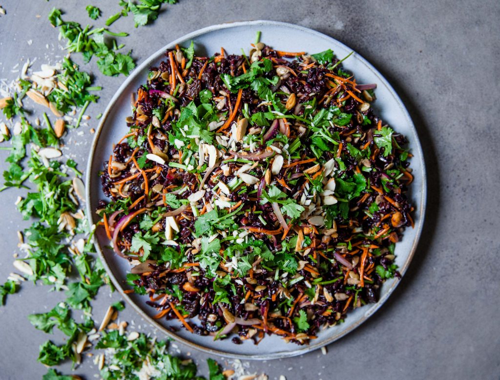 Wild Black Rice Salad