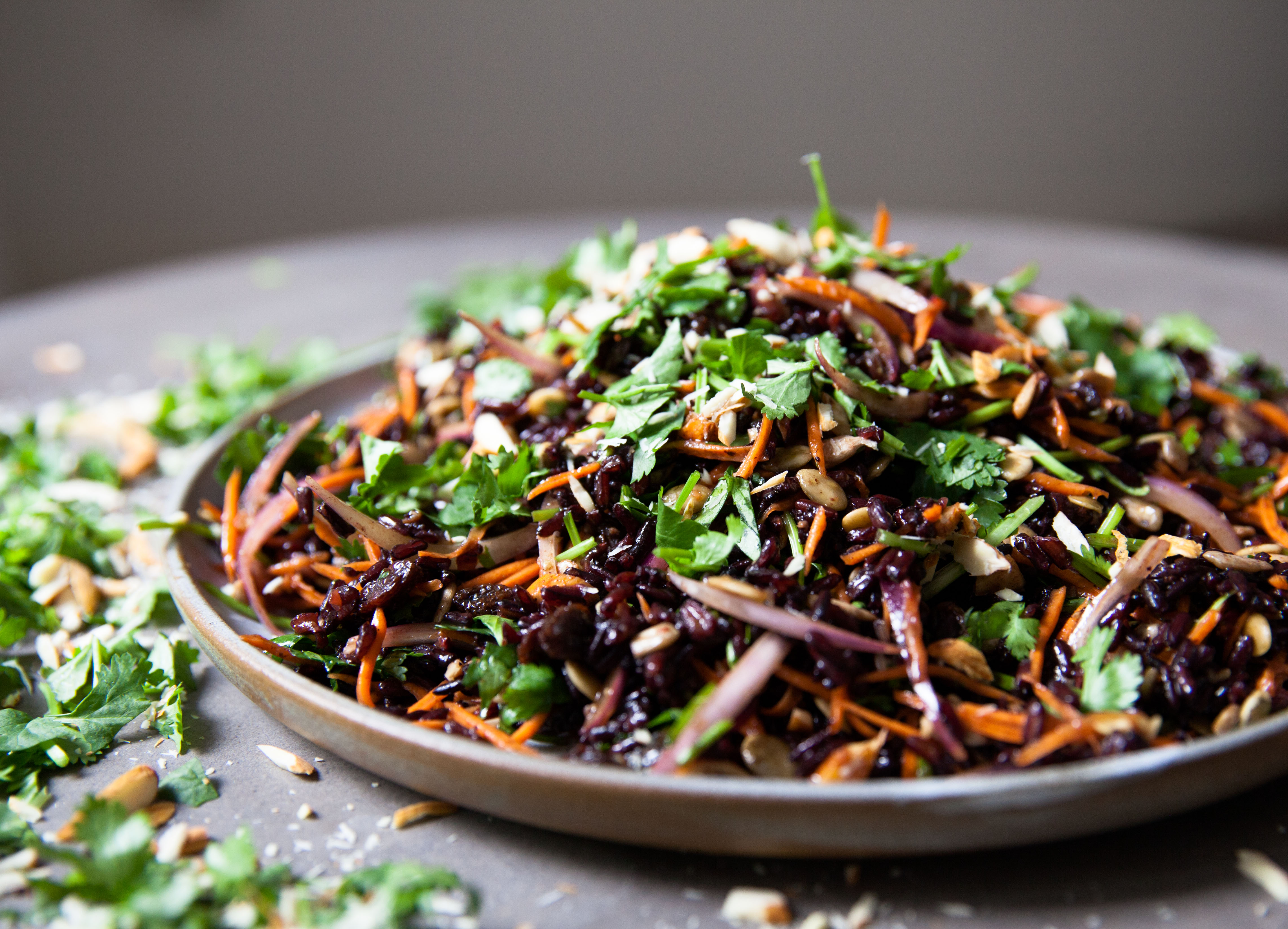 Wild Black Rice Salad