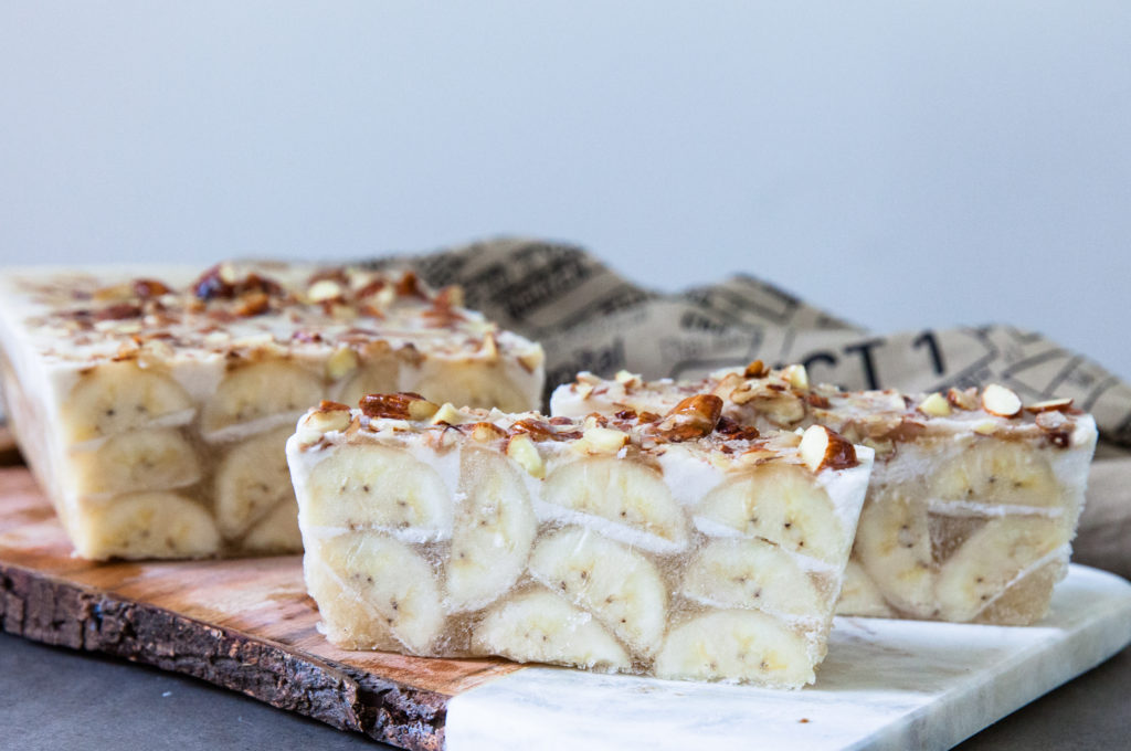 Vietnamese Coconut Banana Ice Cream Bars